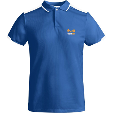 Logo trade promotional giveaways picture of: Tamil short sleeve kids sports polo